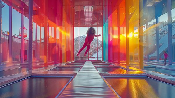 Exploration ludique au jump park à pau